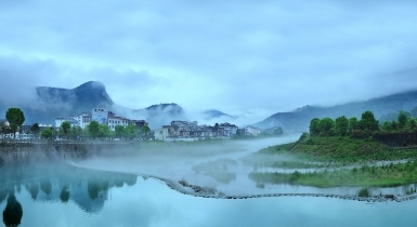 天子山索道核心景点：索溪河